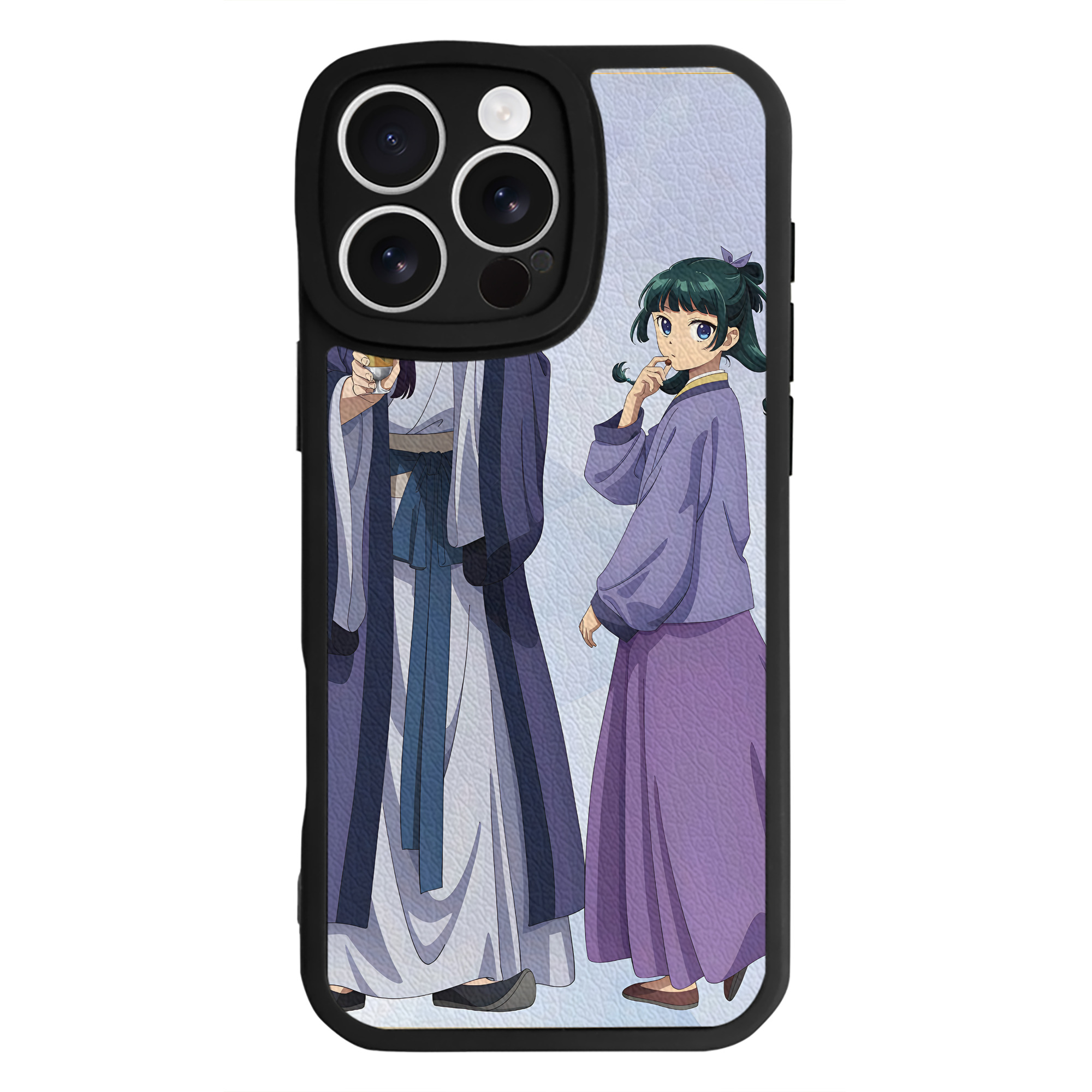 薬屋のひとりごと The Apothecary Diaries 【iPhone 16シリーズ対応】シリコンスマホケース（レザー調） 材質：シリコン